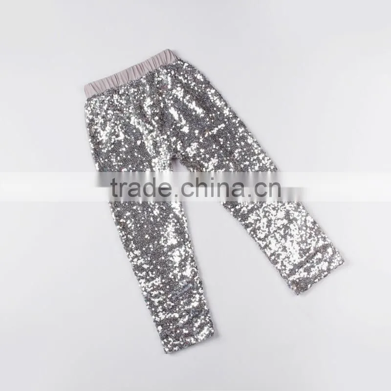 2016 America new style high quality popular sequin cotton pants