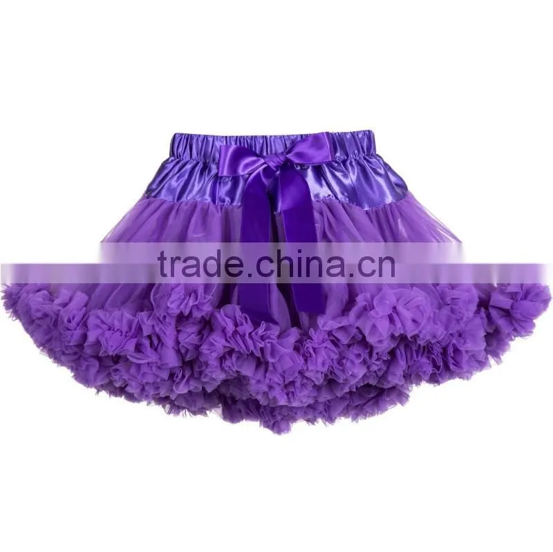 latest design hot sale top quality rainbow pettiskirt child dance dress mini skirt