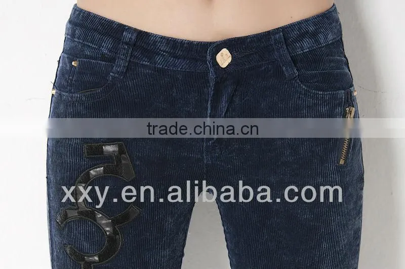 2012 New Cool Plus Size Stretch Jeans for Women Dark Color