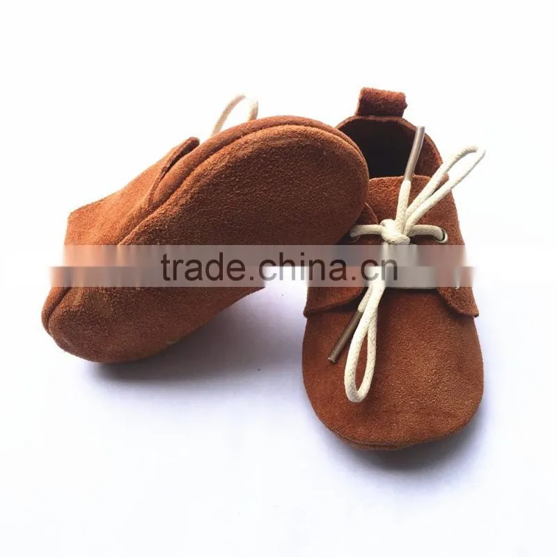 latest popular baby suede moccasins baby leather shoes