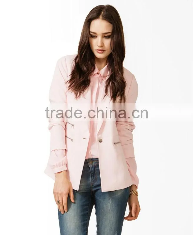 Zip Pocket Blazer