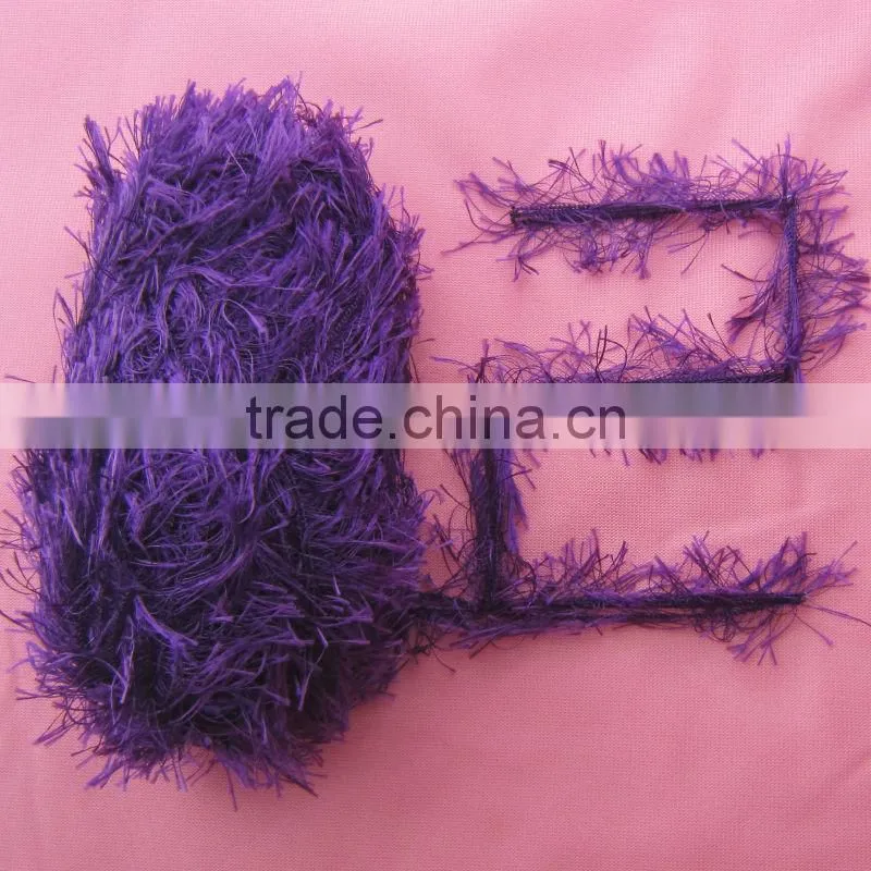 Fancy ribbon yarn