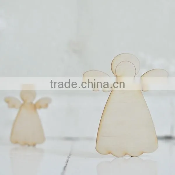 Lovely Christmas Ornament Angel Decor DIY Wood Craft