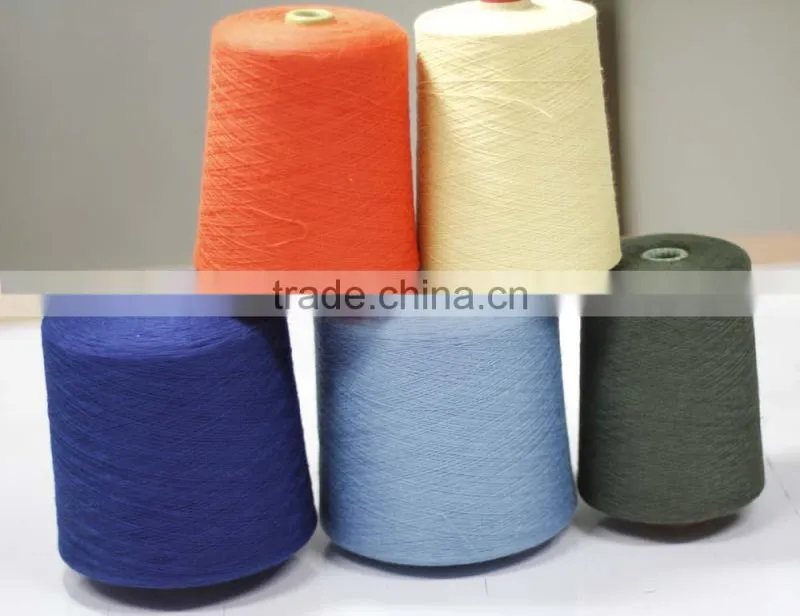 Fireproof modacrylic yarns