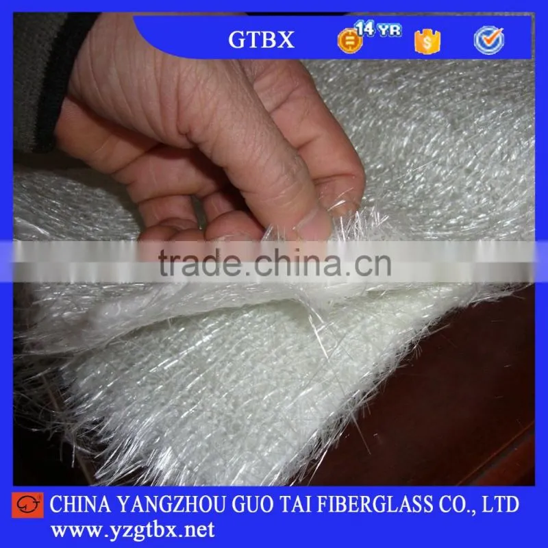 Good conformability E-glass core combination mat/PP core mat