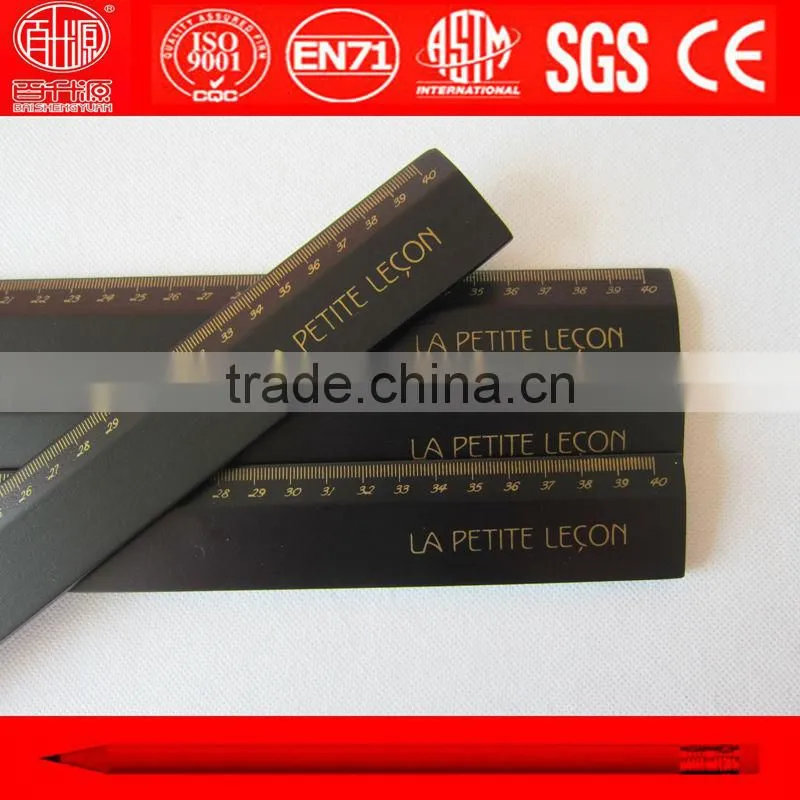 40cm measure wooden ruler