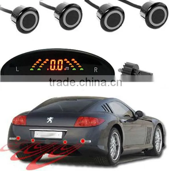 Rainbow LED Display Car Parking System Reversing Sensor