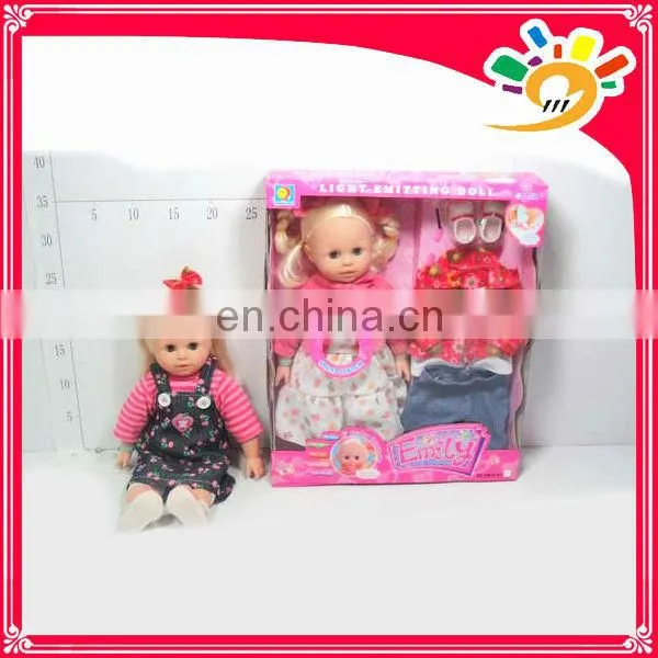 12" Girl doll,lovely baby doll with smell