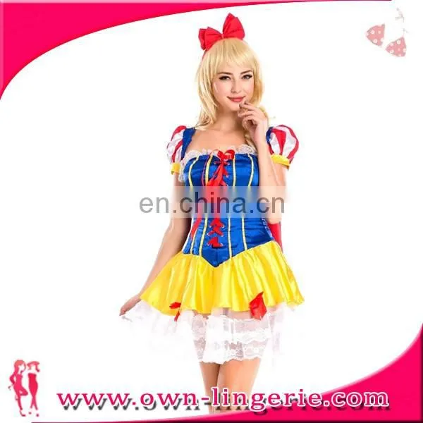 Women Cosplay Costume ,Skirt,Bowknot Headband Hot