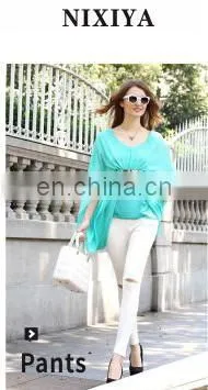 Factory Price Cheap Embellished Blouse, Black Mesh Blouse , Sexy See-through Blouse For Ladies
