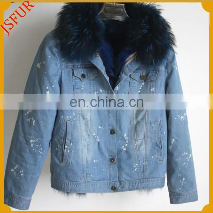 Wholesale From China Raccoon Fur Collar Jacket Design Parka