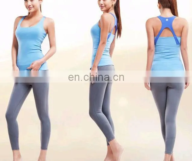 Ladies fashion yoga tops