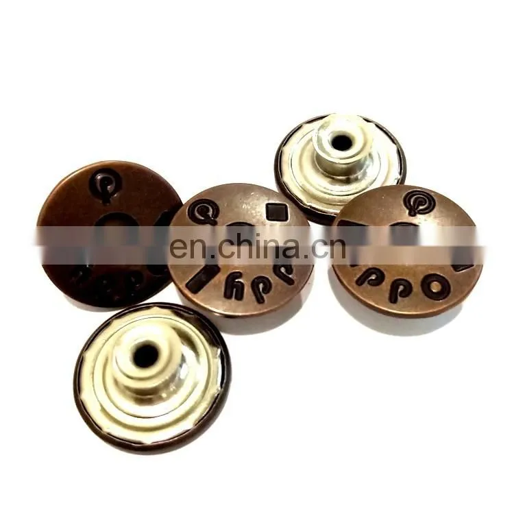 accessories Metal button for ladies,Made in China good quality Clothing accessories
