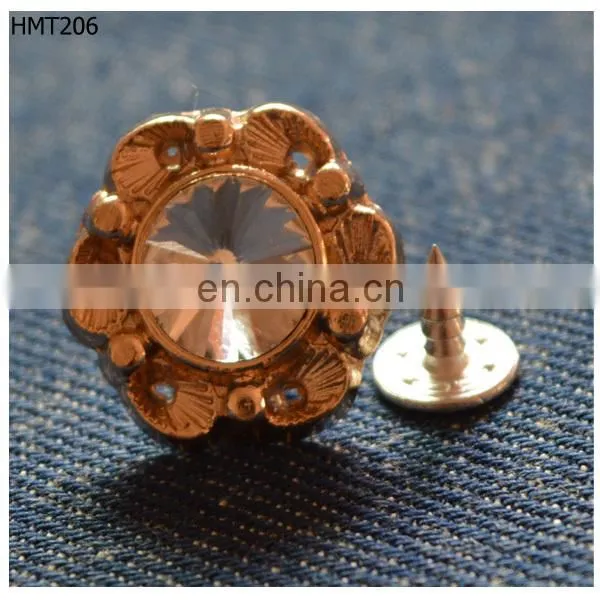 acrylic rhinestone diamond button
