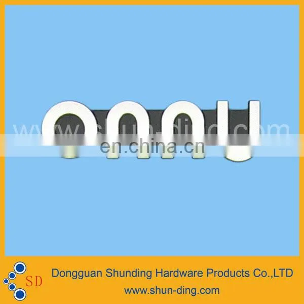 Hotssales Custom Embossing Metallic Audio Sound Nameplate