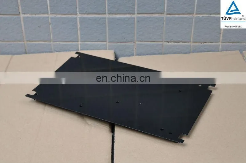 custom machining Precision 14 GAGE ALU(0.064) time save finish 120 grit bothsides vac mounting plate ETM
