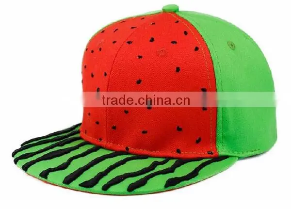 Custom Watermelon Snapback Hats Watermelon Snapback Caps