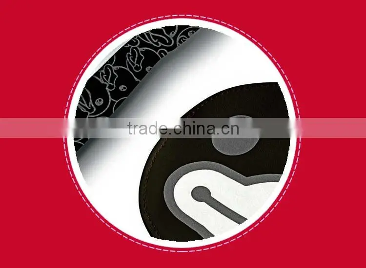 Office and school use novelty leather name badge for promotional gifts