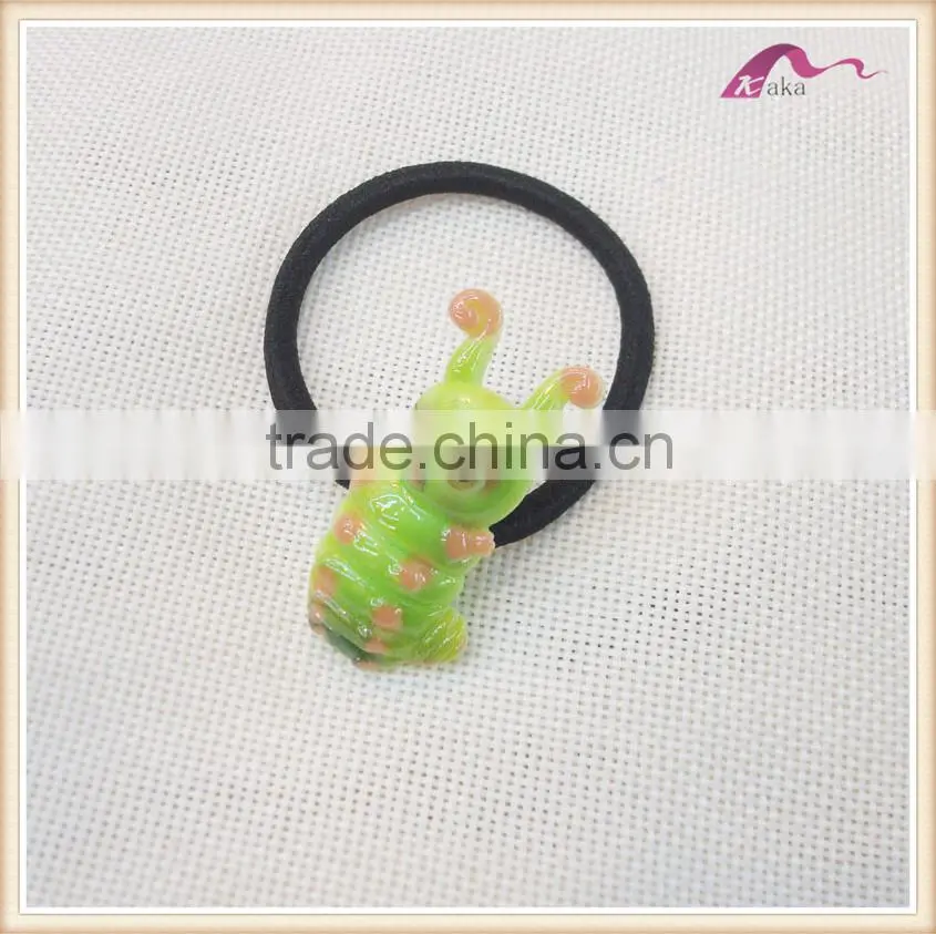 Factory fashion new design girls plastic carton hero decoration elastic hair band
