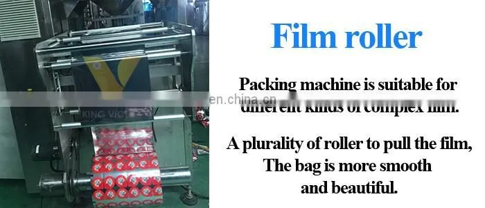 Automatic Bag Making Ice Cubes Packing Machine