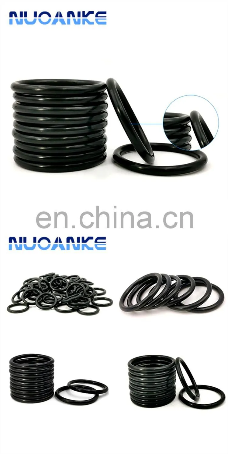 High Quality Standard O-Ring Rubber Seals O Ring Nitrile FKM VMQ High Temperature Resistant ORing