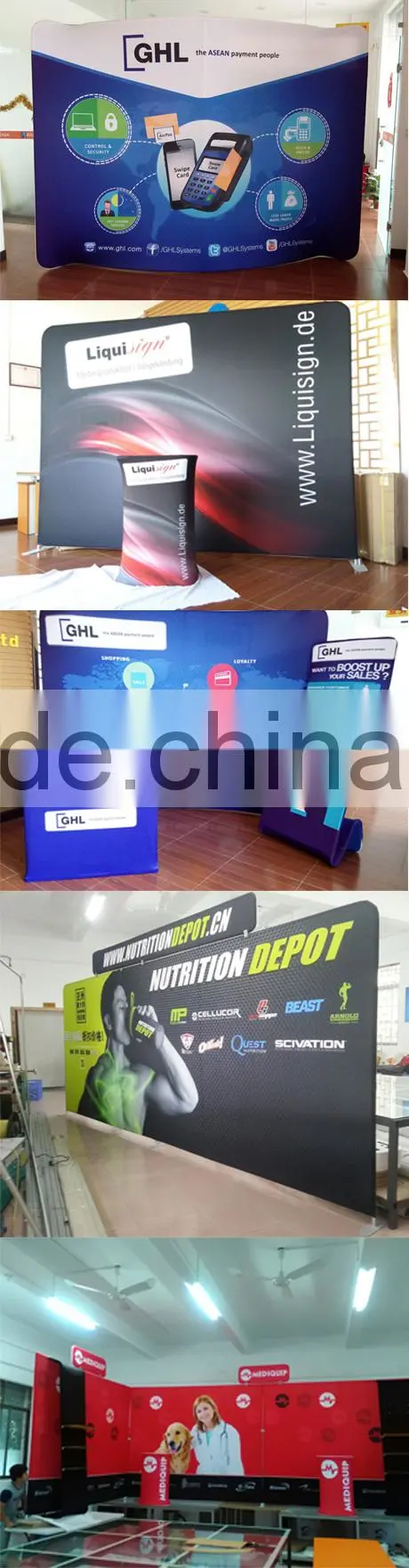 Wholesale, Wholesale Price, fabric backdrop,8ft Tension Fabric Backdrop With Carrying Case