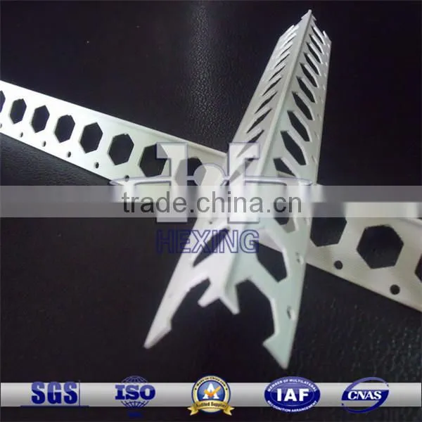 40*40mm Galvanized Expanded Corner Bead with Mesh