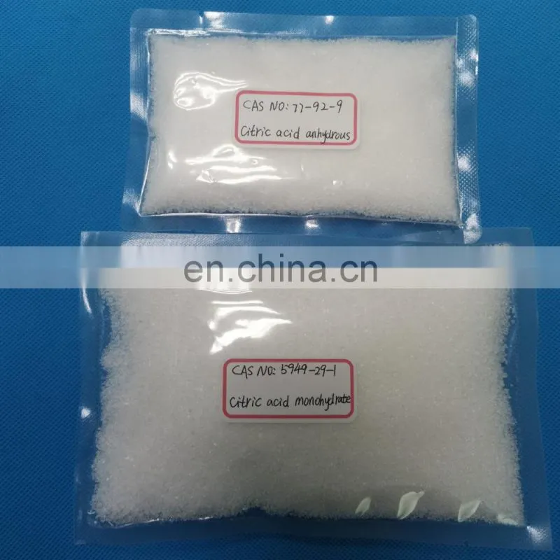 cas no 77-92-9 food grade acidity regulators Citric acid
