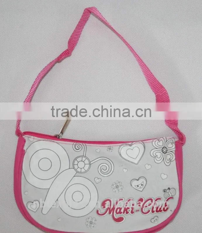 Fashion diy drawing handbag