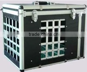 2014 new design best quality aluminium pet case,pet carry case,pet house with strong handle and safe lock