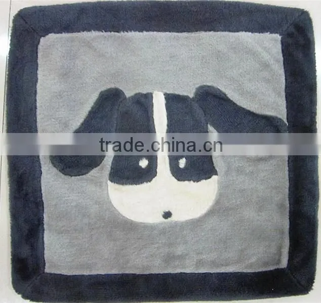 printed fleece seat cushion
