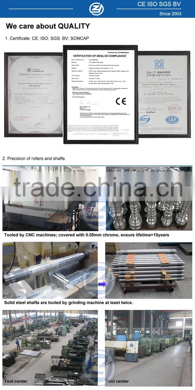 Drywall Metal Stud Roll Forming Machinery