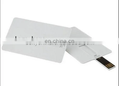 Credit Card Shaped Flash USB Drive