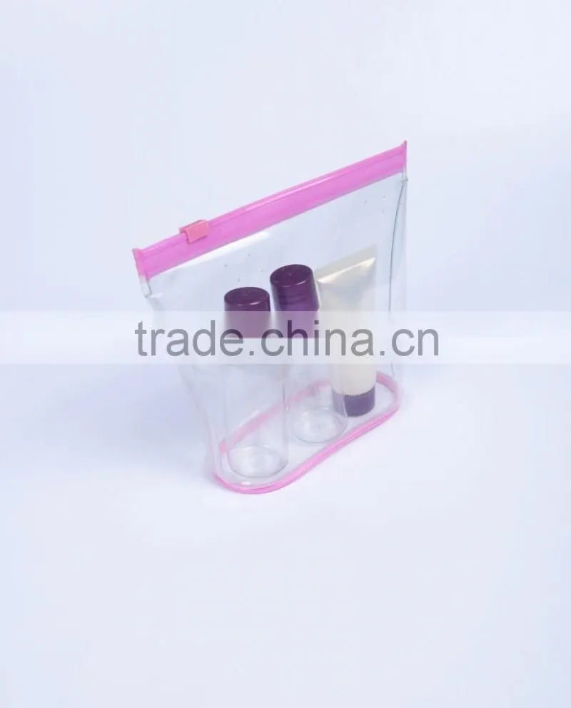 Reboinc-X12 Travel set kit tolitery trousse pvc zipper bag
