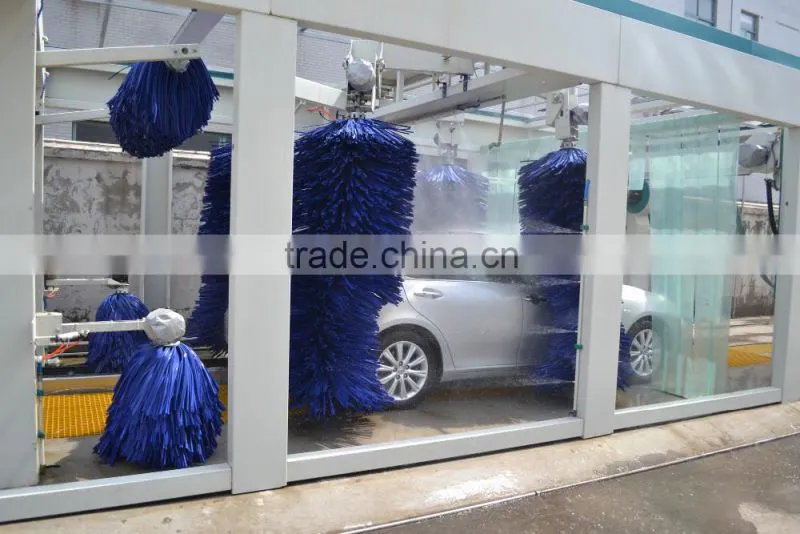 Tunnel Car Wash 9Brushes PE-T9 40000USD