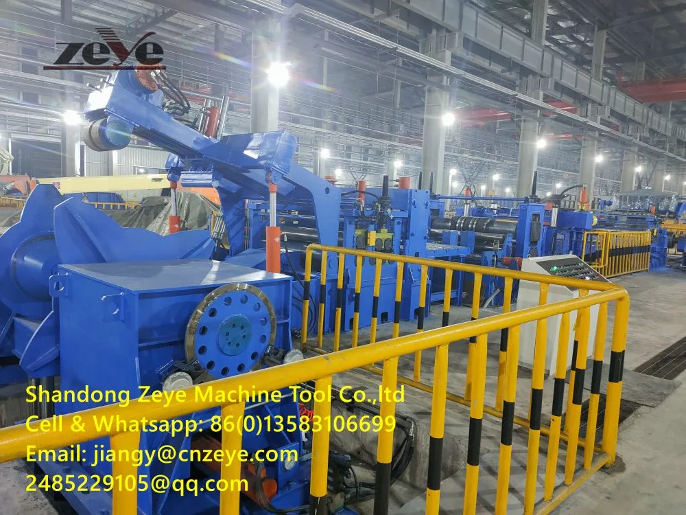 Hot rolled slitting line