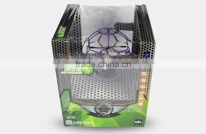 China Manufacture 3 Channels Mini Flying Football with gyroscopte and Infrared transmitter