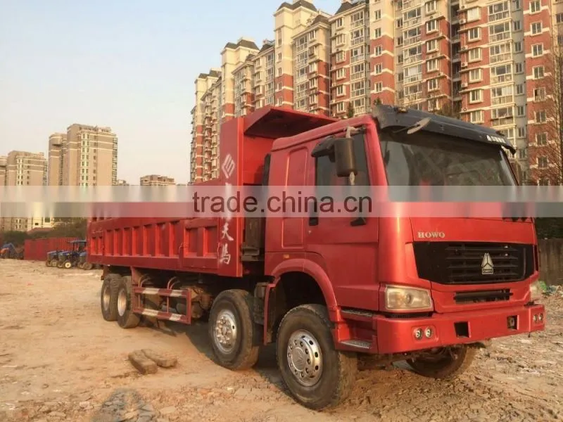 New arrival Sinotruk Howo Dump Truck 40T4x8 model 2014 year dump truck in China reasonable price dump trucks Howo Shacman Volvo
