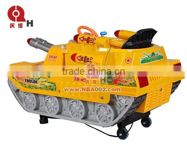 Yellow Tank Electric Kiddie Rides QHRR11