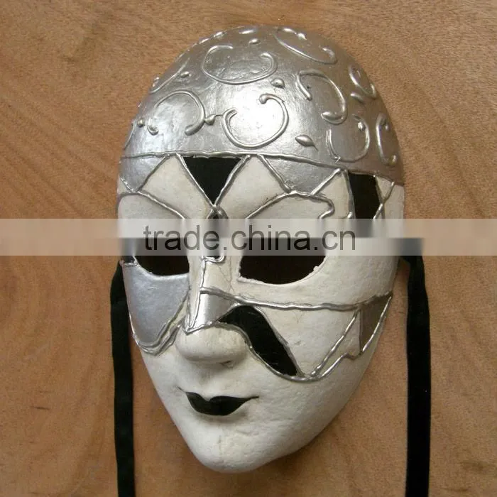 Hand Made Paper Mache Larva Mask