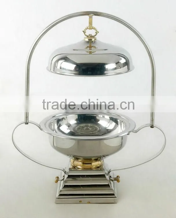 Steel Cheffing Dish, Wedding & Party utensils, food serving dish, hot keeping dish, Catering item, Hotel & Restaurant utensils