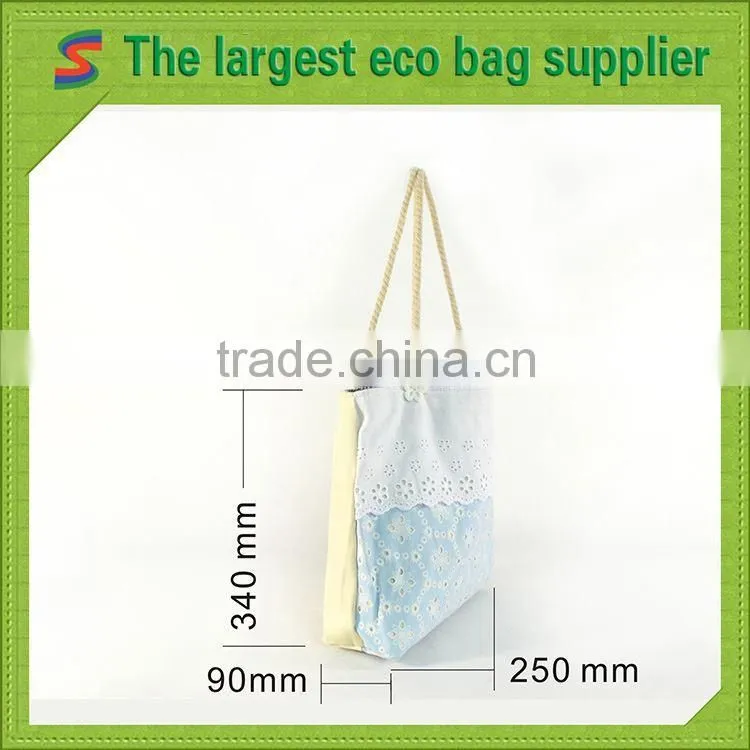 canvas water bag waffle weave cotton cosmetic bag