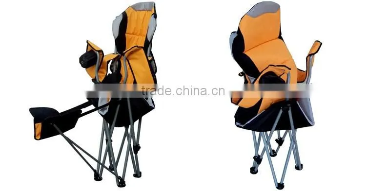 Colorful Travel Outdoor Portable Plus Cotton Footrest Fold Comfortable Modern Armchair