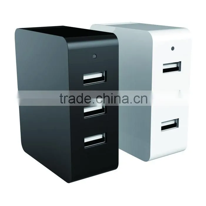 Wholesale factory usb wall charger 3 port usb charger with for mobile fast charging