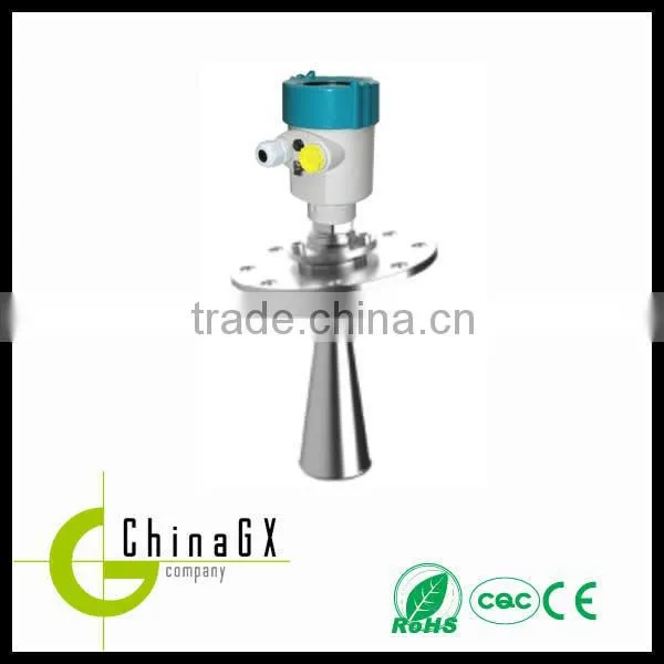 High frequency radar material level transmitter