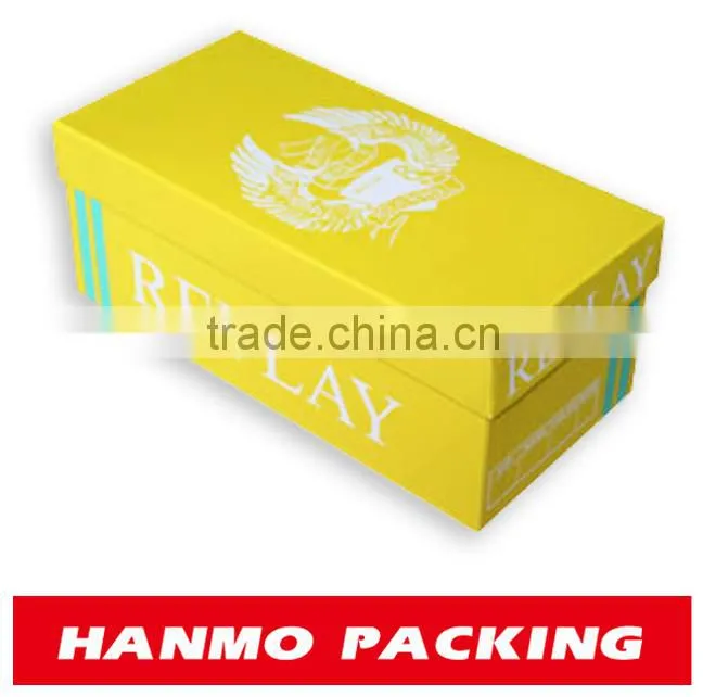 custom made&printed paper high-heel shoe box factory price