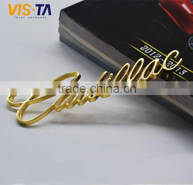 OEM ODM TOP Quality Wholesale Custom Design Metal Cap Badge