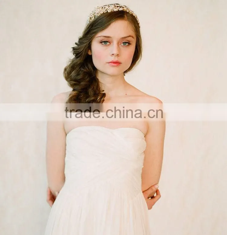 2015 Top Grade European Style Bridal Accessories Handmade Hairband