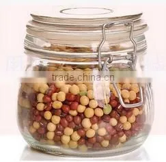 Eco-friendly feature glass airtight jar glass material container for honey