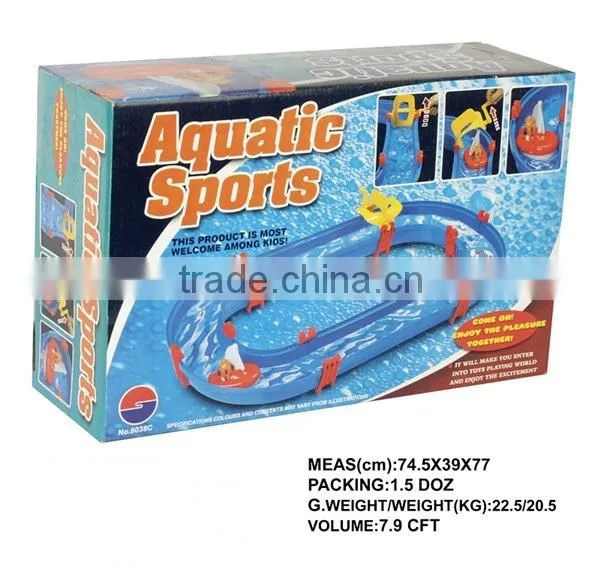 Hot selling water play series plastic aquatic sport sets toy for kids